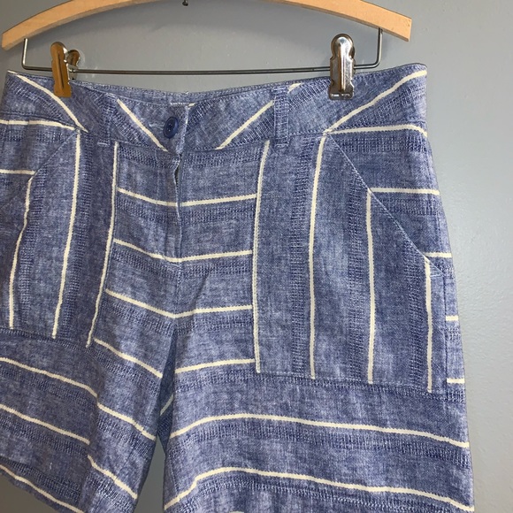Ann Taylor loft linen and cotton shorts size to - Picture 3 of 5